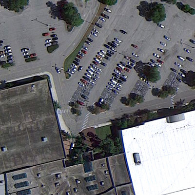 Aerial View of the School & Community Relations Office