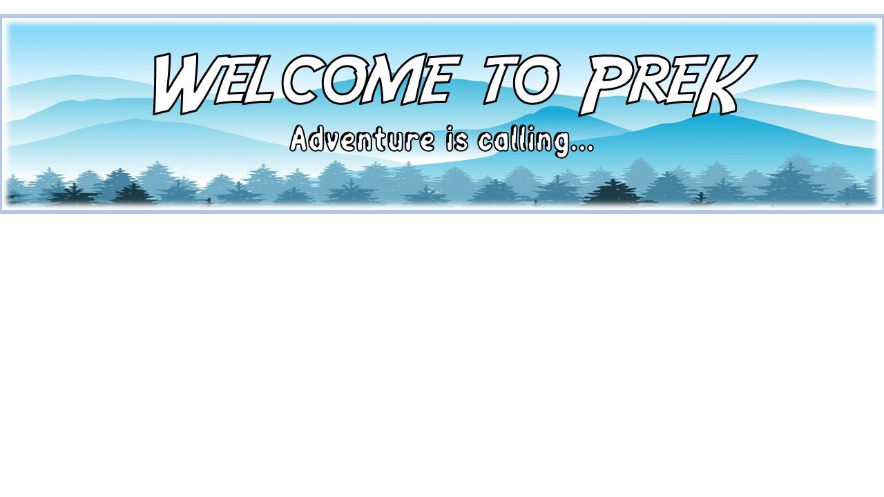 Welcome to prek